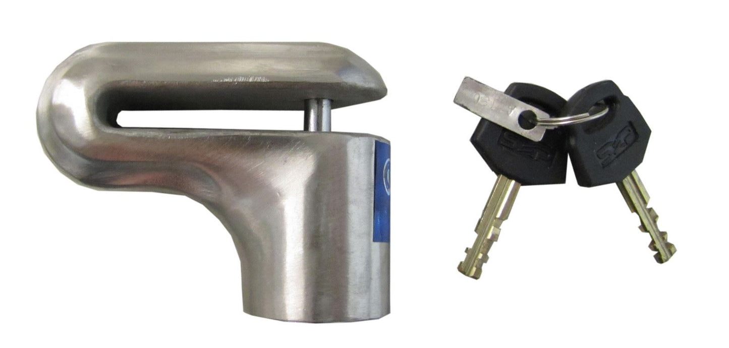 Lock Red Star Disc with 6mm Pin(Stainless Steel)