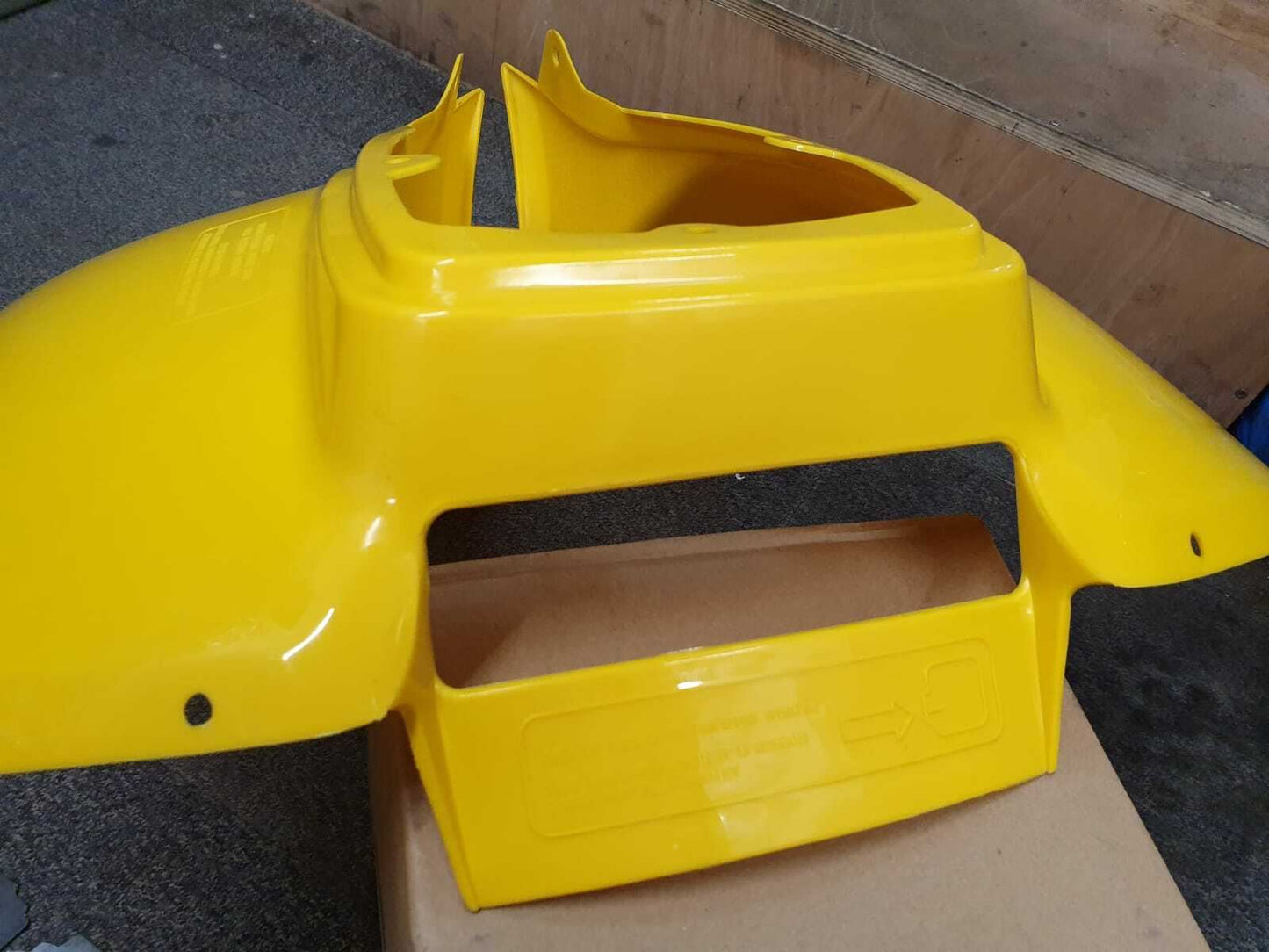 Plastics Set For Suzuki LT50 Yellow Front, Rear Fender Bodywork Panels Nose Cone