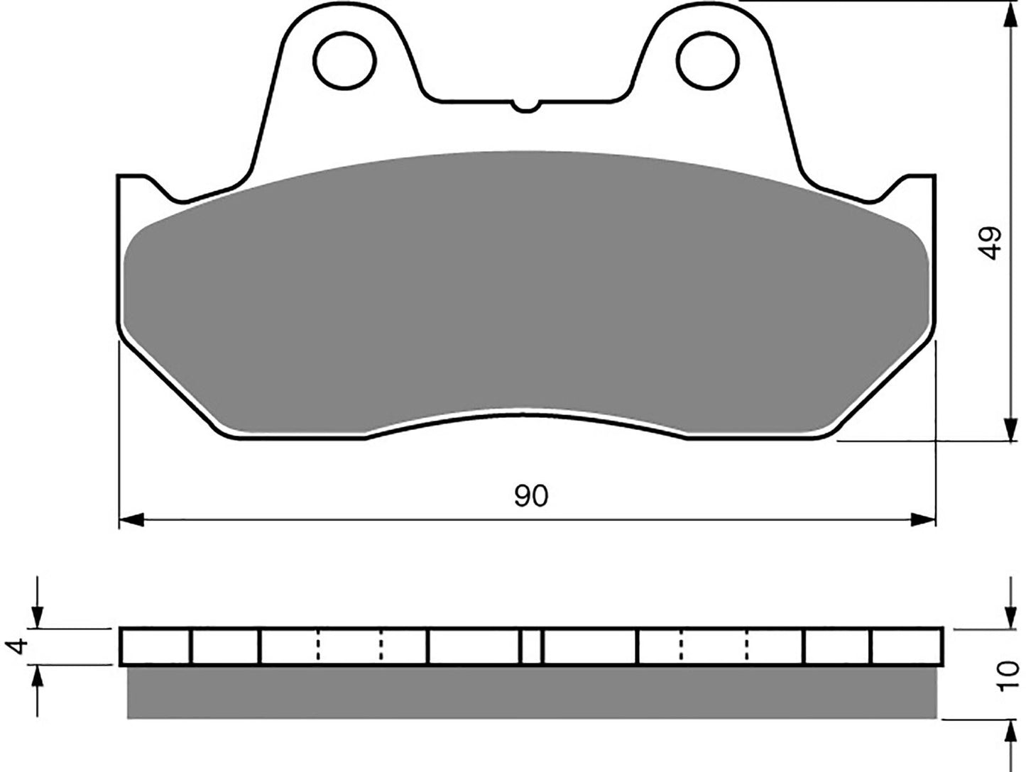 Goldfren Brake Pads AD050, VD123, FA69, FDB244, SBS542