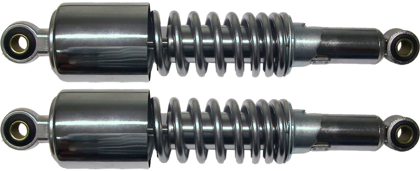 Shocks 305mm Pin+Pin Suzuki EN125, GN125 (All Chrome)
