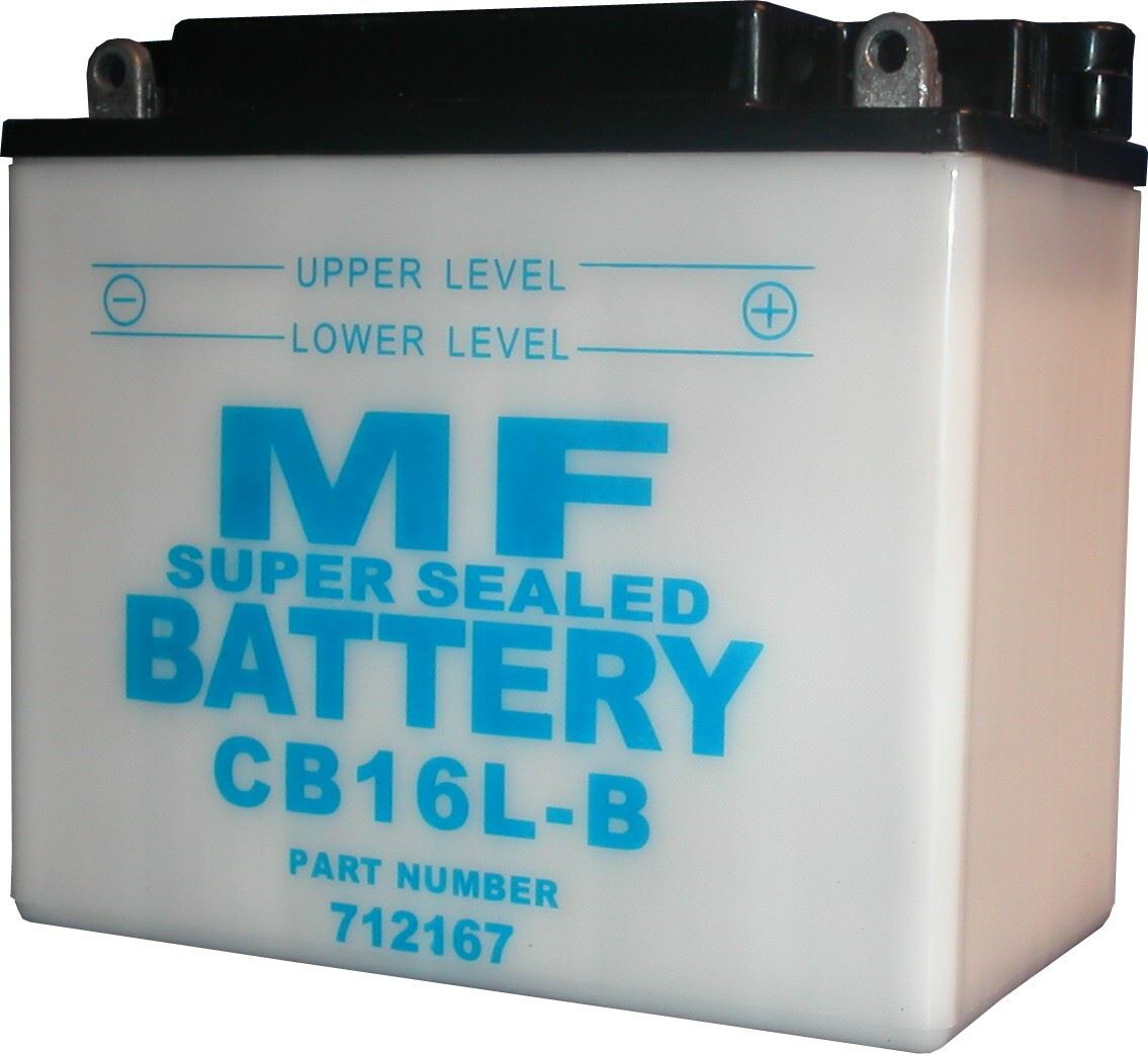 Battery CB16L-B, 12N16-3B  - 12v 19AH L:175mm H:155mm W:99mm