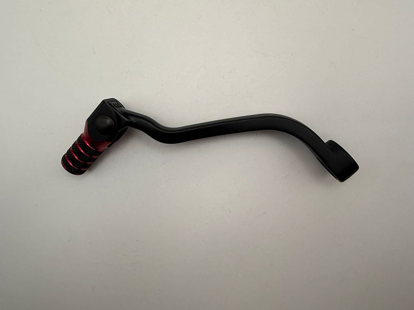 Gear Lever Alloy Black with Red Tip KTM 250 EXC-F 17-20, 350 SXC-F 17-20, 250 SX-F 16-20, 350 SX-F 16-20, Husqvarna FC250 16-20, FC350 16-20, FE250 17-20, FE350 17-20