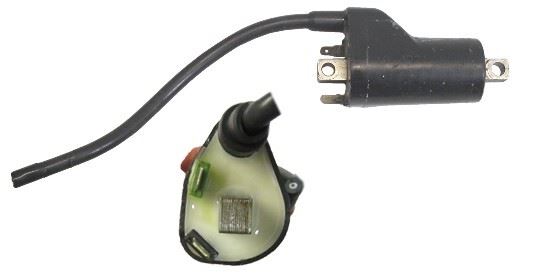 Ignition Coil 12v CDI Single Lead 2 Terminals (80mm Centres) (P:5.16Oh, S: 13.20KOh)