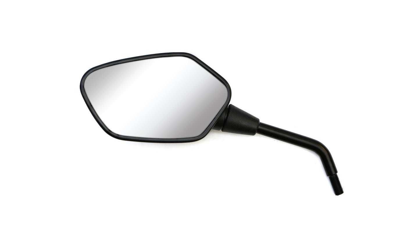 Mirror Left 10mm Black Honda CRF1000 Africa Twin 16-20, CRF450L 2019, NC700 12-13, NC700 Integra 12-15, NC750 14-21, X ADV 750 17-20 (E-Marked) OE Refs: 88220-MGS-D30, 88220-MGS-305