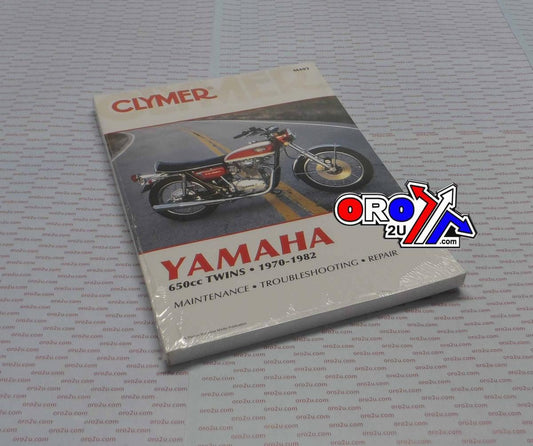 Clymer Manual For Yamaha 650cc Twins 70-82