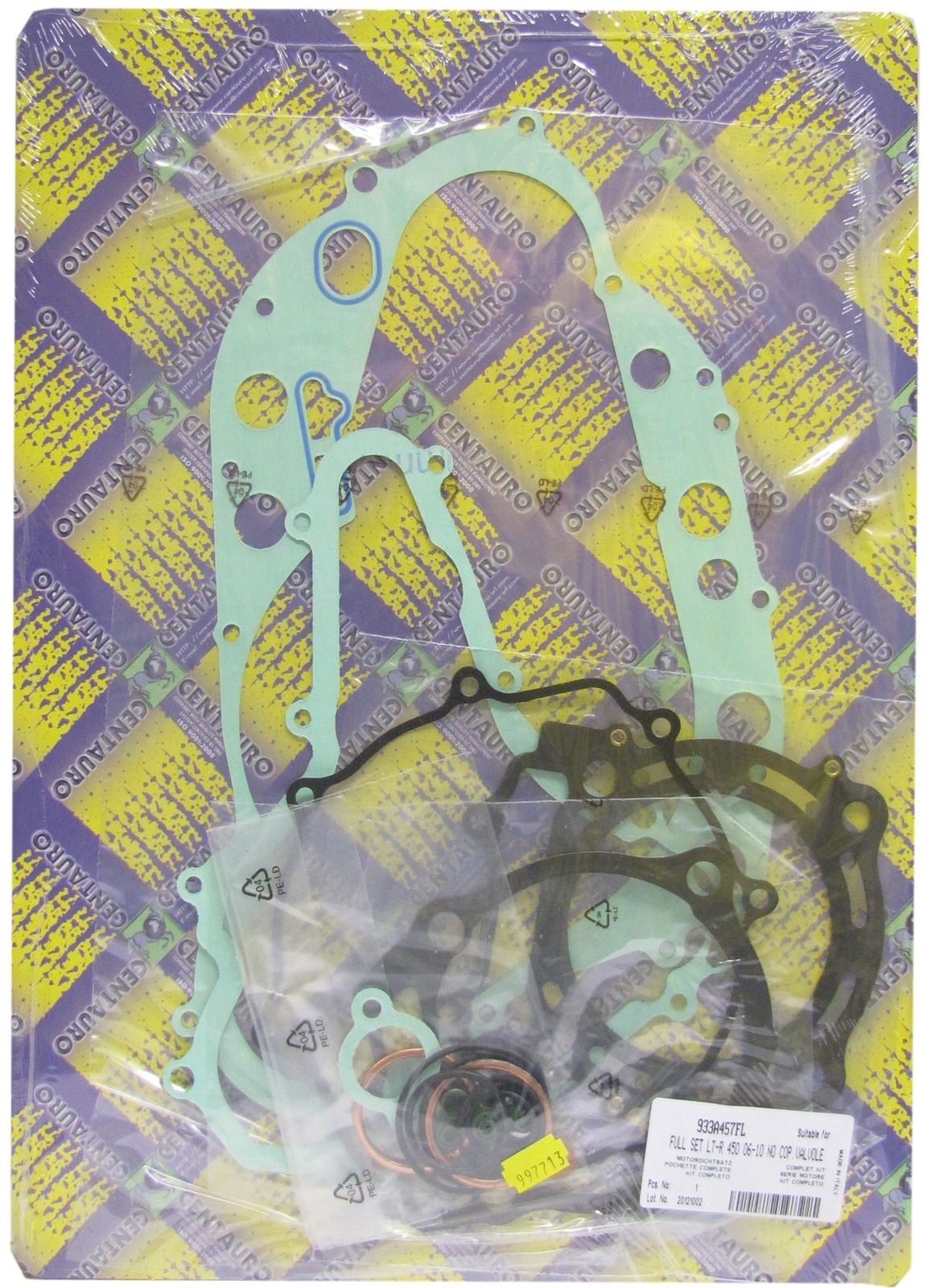 Centauro Full Gasket Set Suzuki LT-R450K6-L0 (Quad Racer) 2006-2010