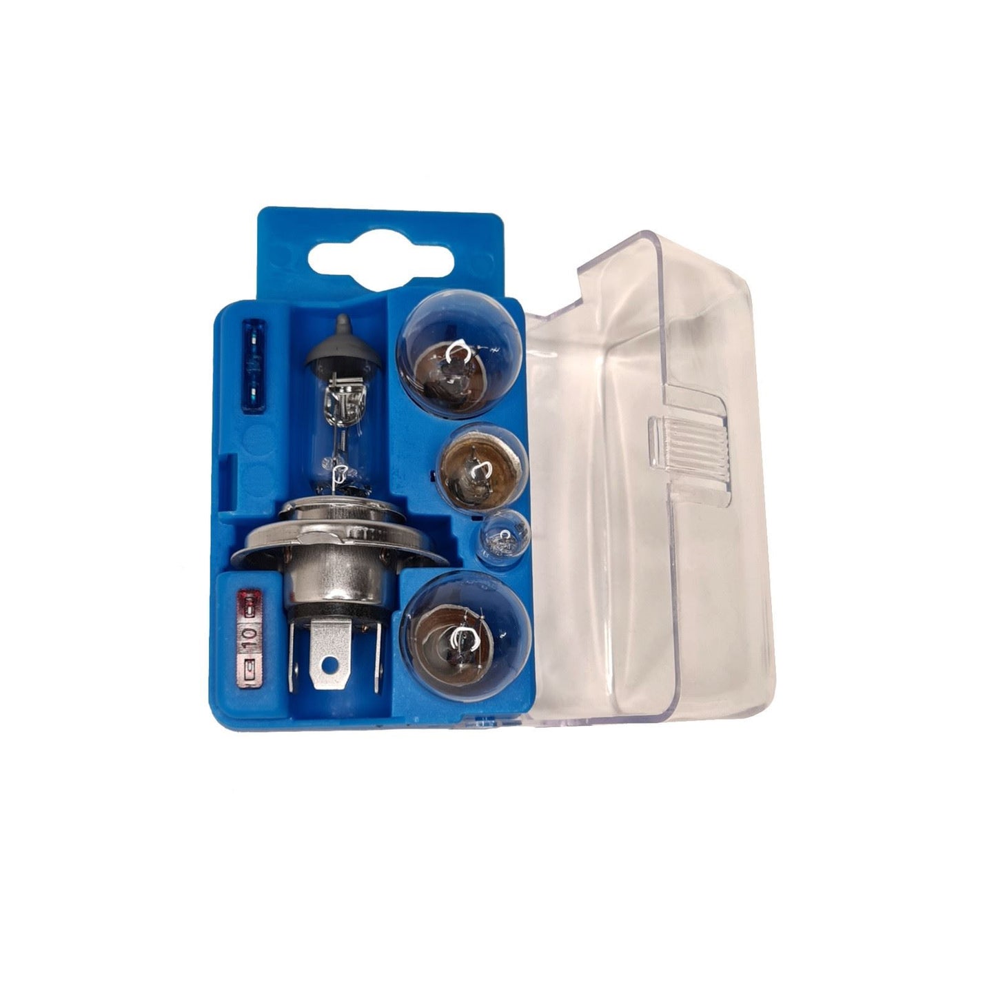 Emergency Bulb Pack Includes H4 Headlight, Indicator, Stop & Tail Bulbs & Fuses