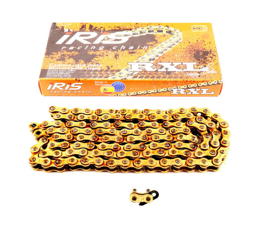 Chain IRIS 520RXL-120 Super Heavy for Trials(Gold)