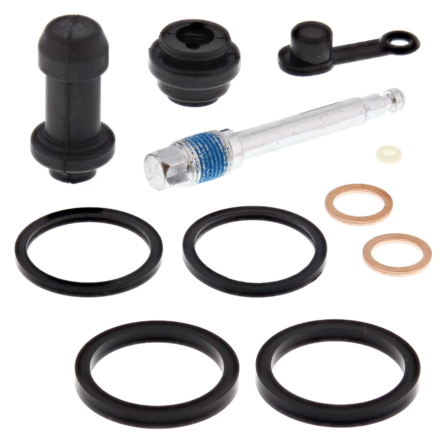 Caliper Rebuild Kit Front Honda ANF 125 Innova (EU) 03-10, CBF125 (Euro) 09-13, CBR125 04-12, GROM 125 14-22, GROM 125 ABS 18-22, Z125M 19-21, Z125M ABS 19-22