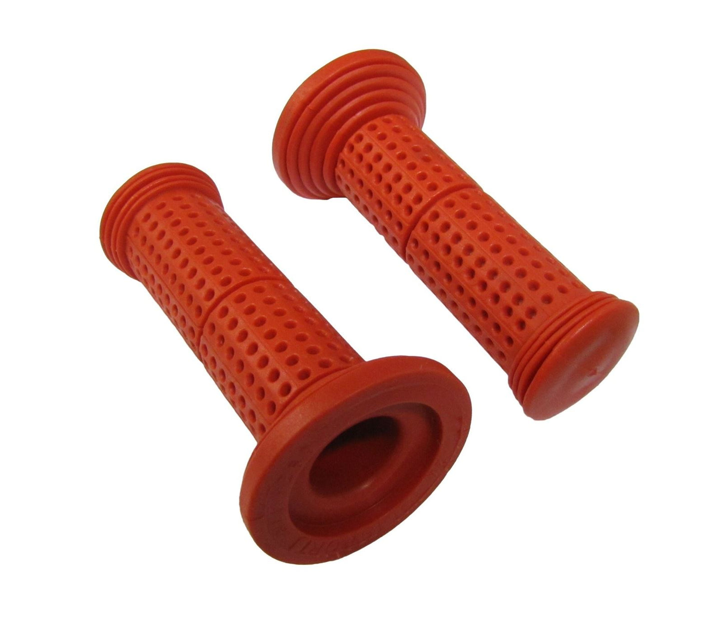 Grips Small Dimple Red For 7/8" Handlebars (Pair)