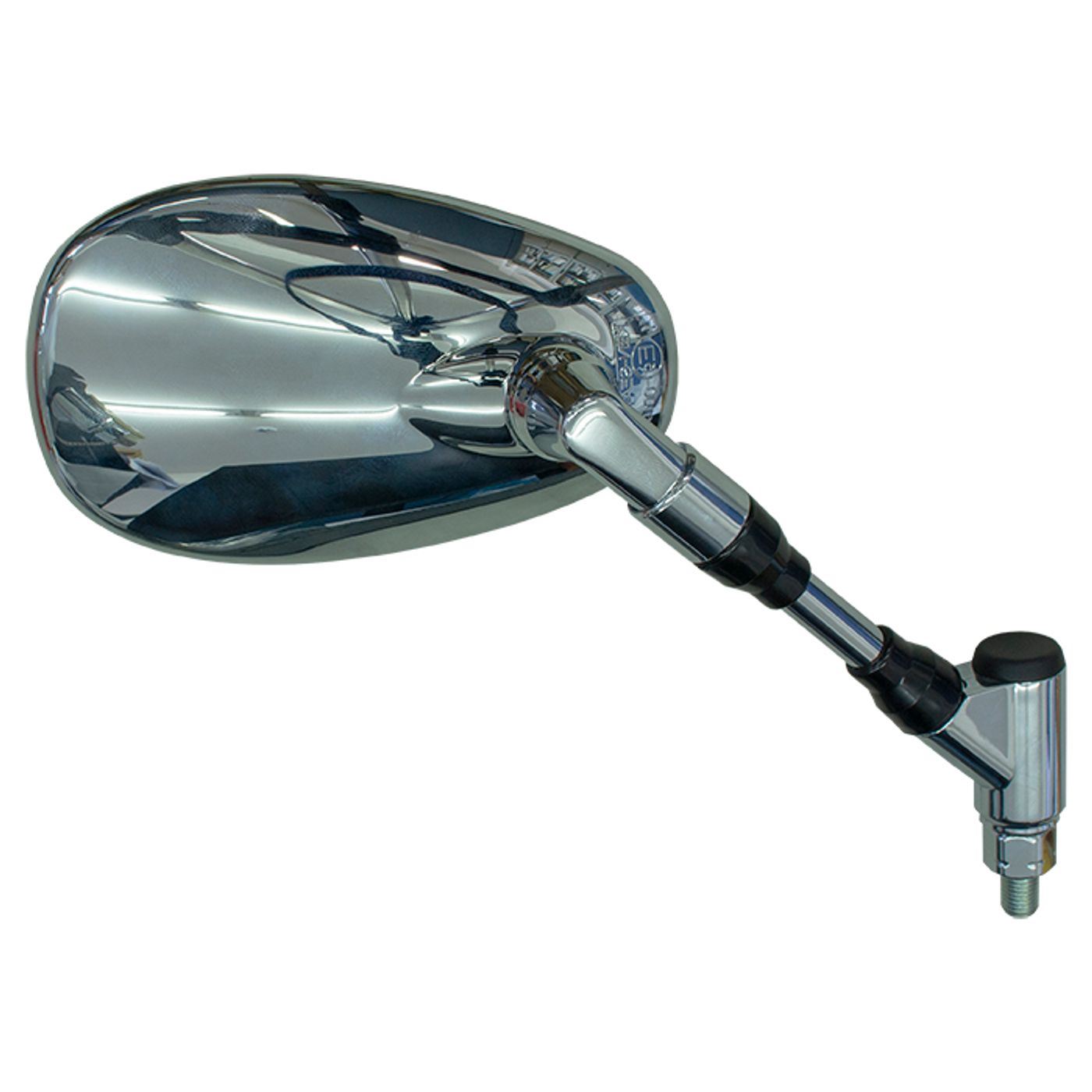 Mirror Right 10mm Chrome Yamaha VMX1700 V-Max 16-20, XSR700 (MTM690) 2021, XSR700 20-21, XSR900 16-20 (E-Marked) OE Refs: 2S3-26290-00