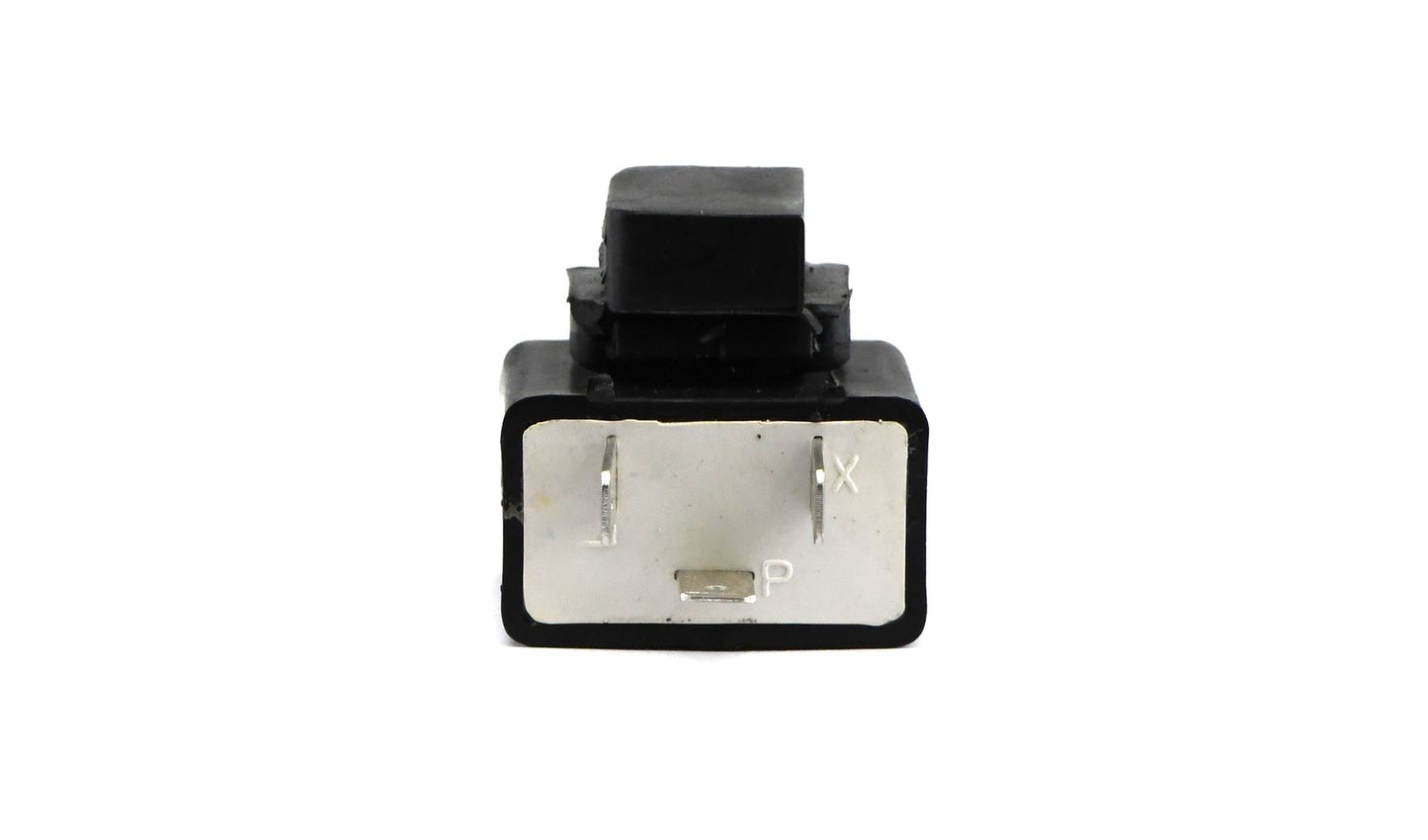 SQUARE Flasher Relay 12v 3 Pin For Use on Bulbs Up To 23w Rectangle