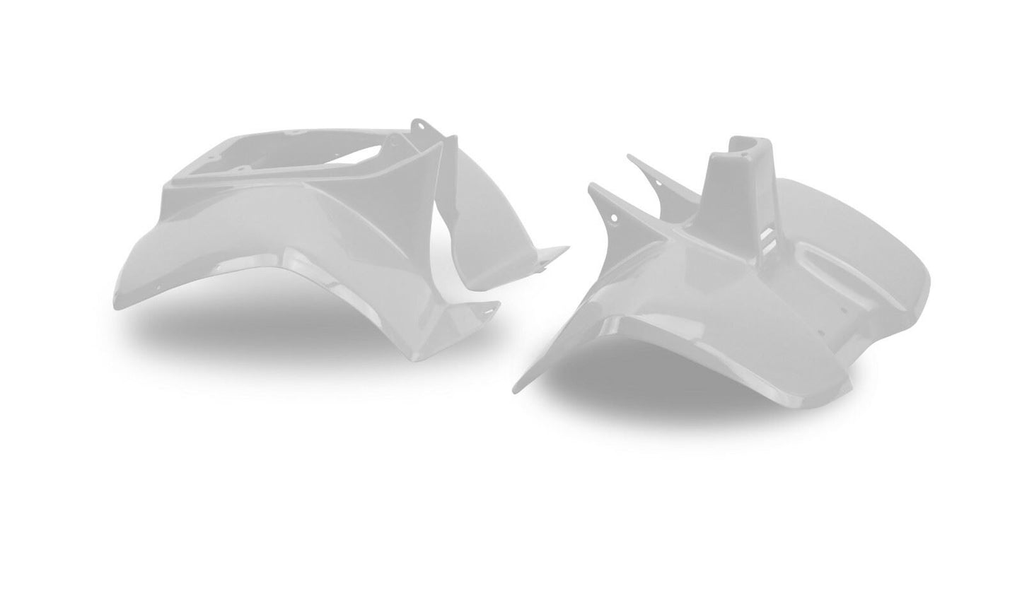 Plastics Set For Suzuki LT50 White Front, Rear Fender bodywork Panels 1984-2002