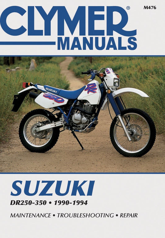 Clymer Repair Manual For Suzuki DR 350 P 1993 (0350 CC)
