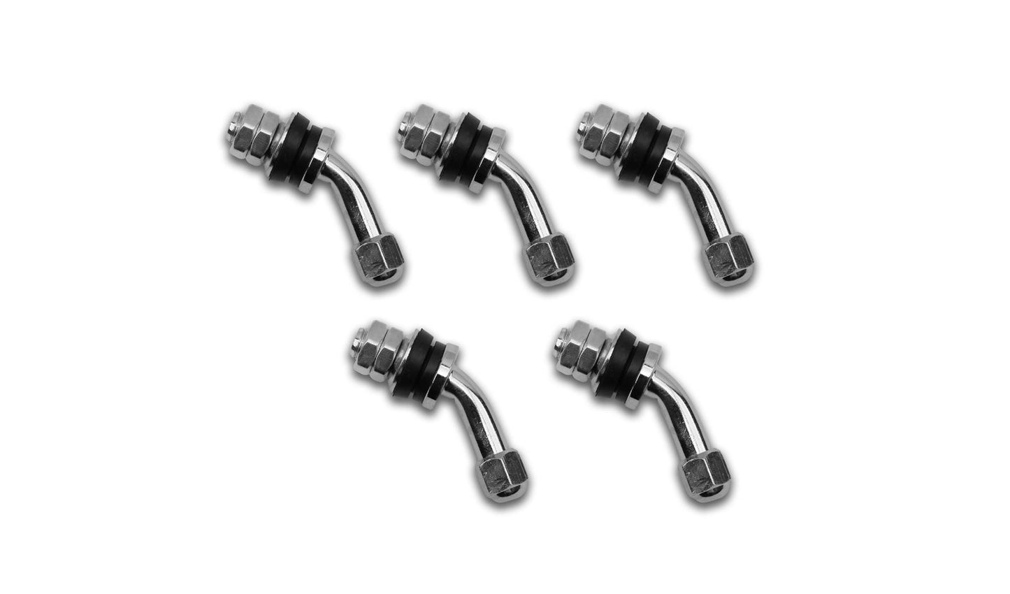 Tubeless Valve 8mm with 45' Bend