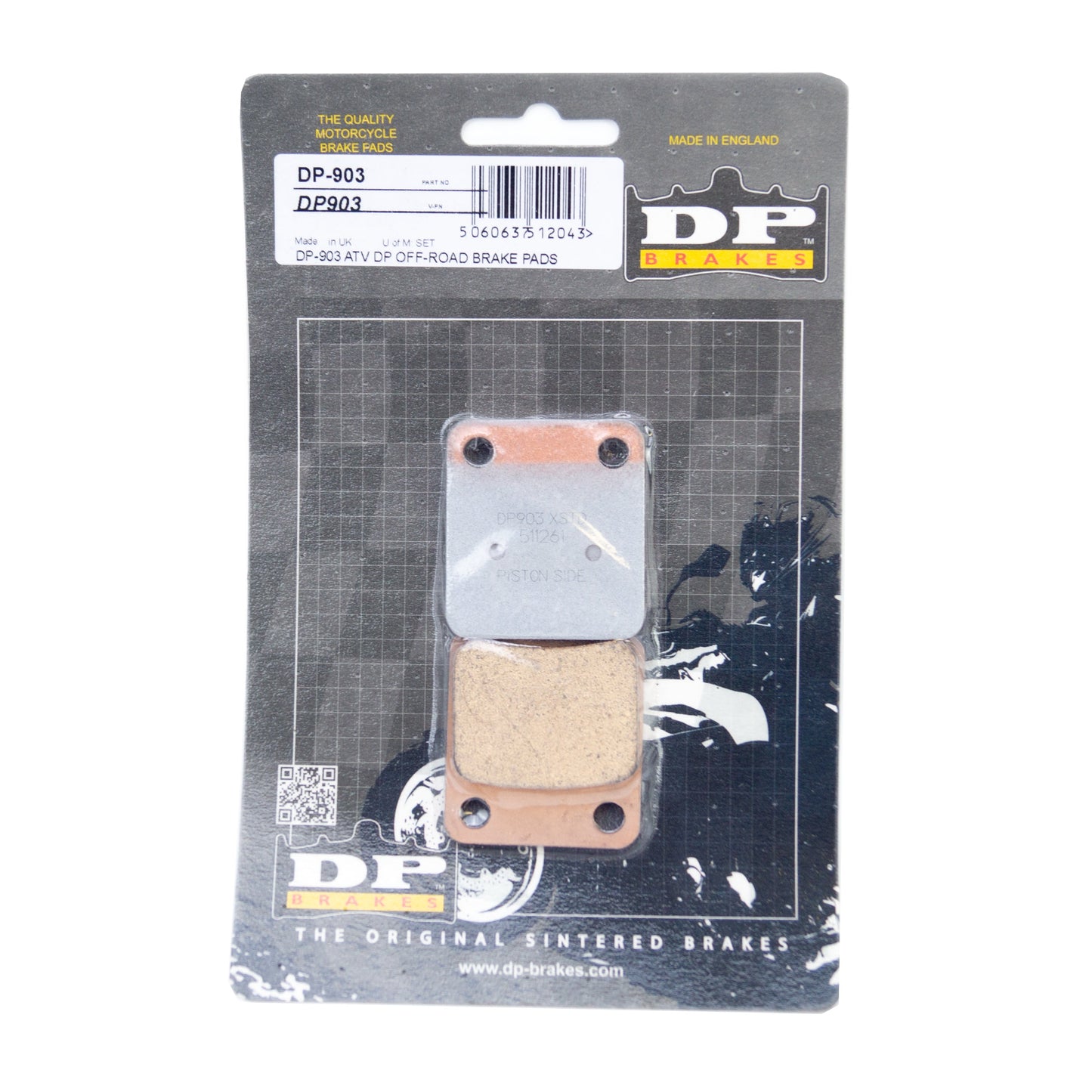 BRAKE PADS DUNLOPAD HARD DP903 Premium Sintered