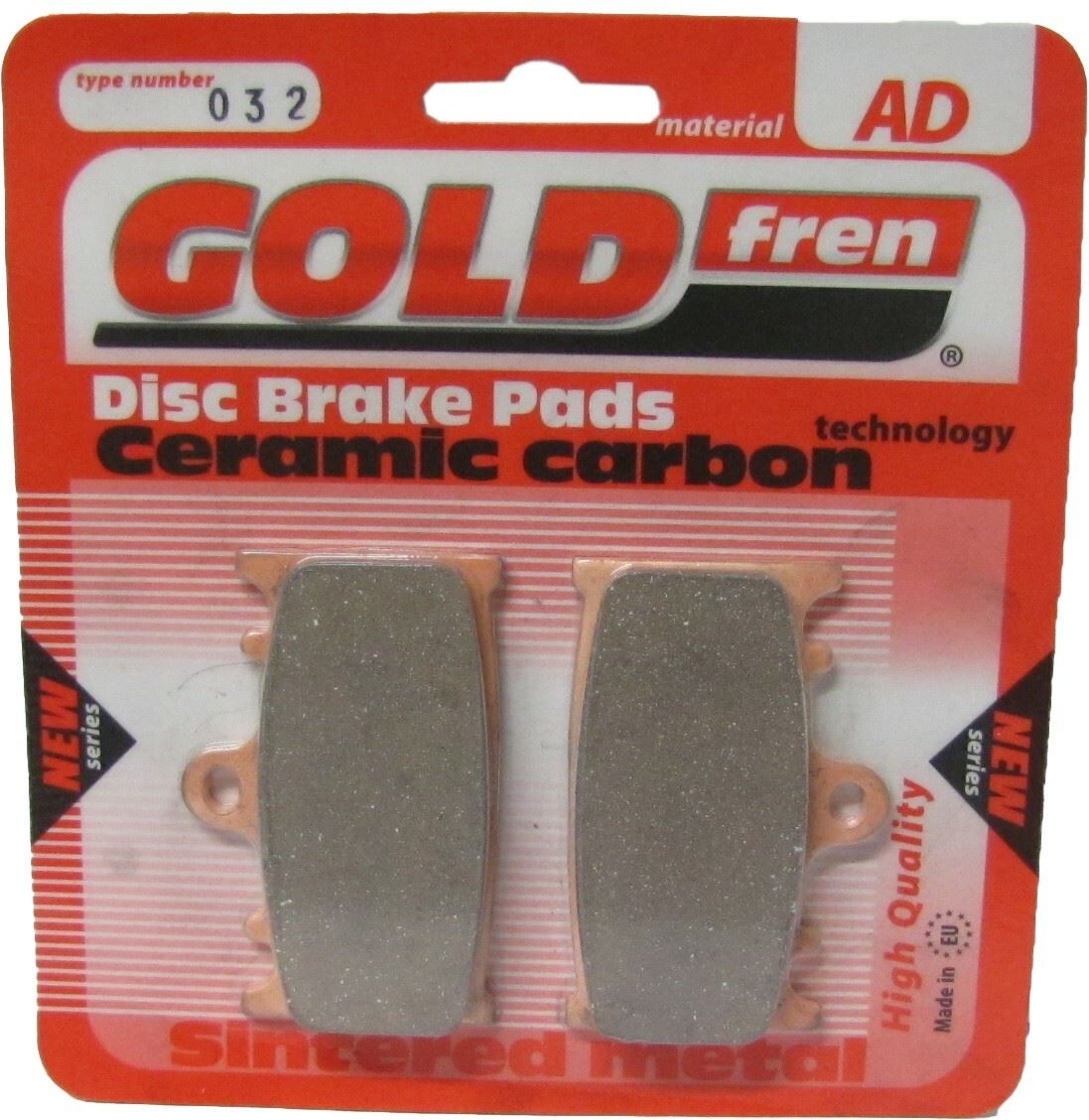 Goldfren Brake Pads AD032, VD343, VD344, FA158, FDB574, SBS631