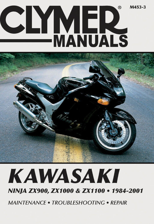 Clymer Manual For Kawasaki Ninja ZX900, ZX1000 & ZX1100 84-01