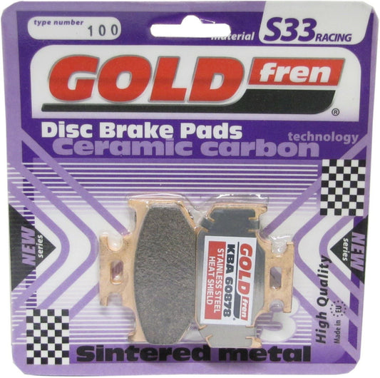 Goldfren Brake Pads S33-100, VD432/2, FA152/2, SBS648