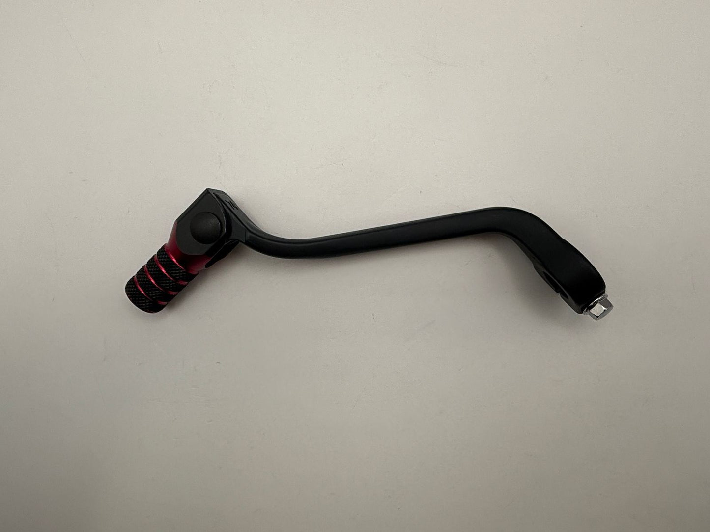 Gear Lever Alloy Black with Red Tip Honda CRF450R 05-08