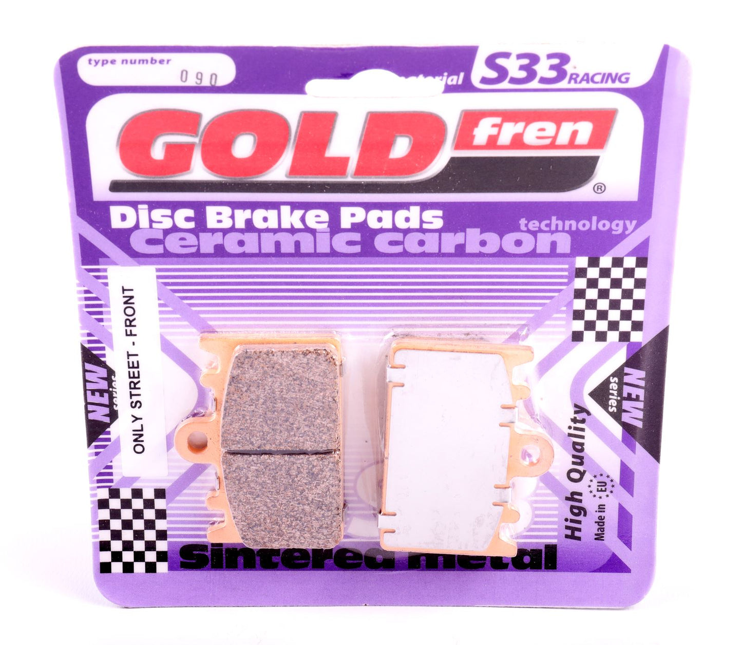 Goldfren Brake Pads S33-090, VD433, FA180, FDB741, SBS666