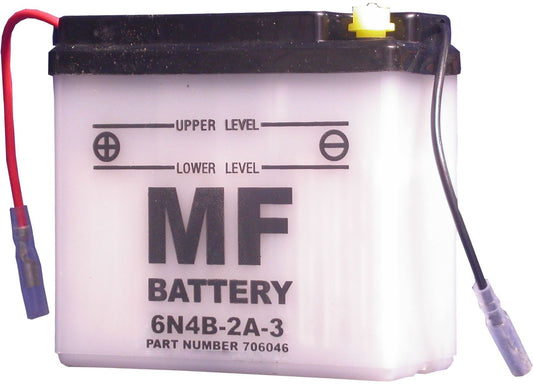 Battery 6N4B-2A-3  - 6v 4AH L:101mm H:95mm W:47mm
