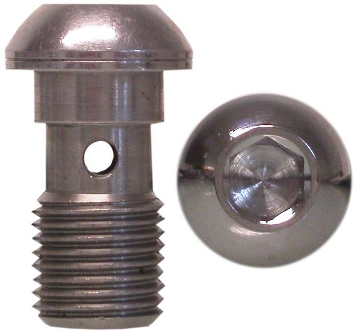 Banjo Bolt 10mm x 1.25mm Single Stainless (Per 5)