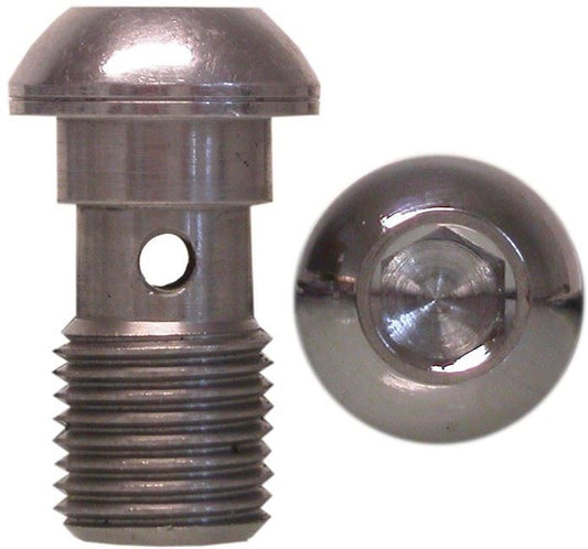 Banjo Bolt 10mm x 1.25mm Single Stainless (Per 5)