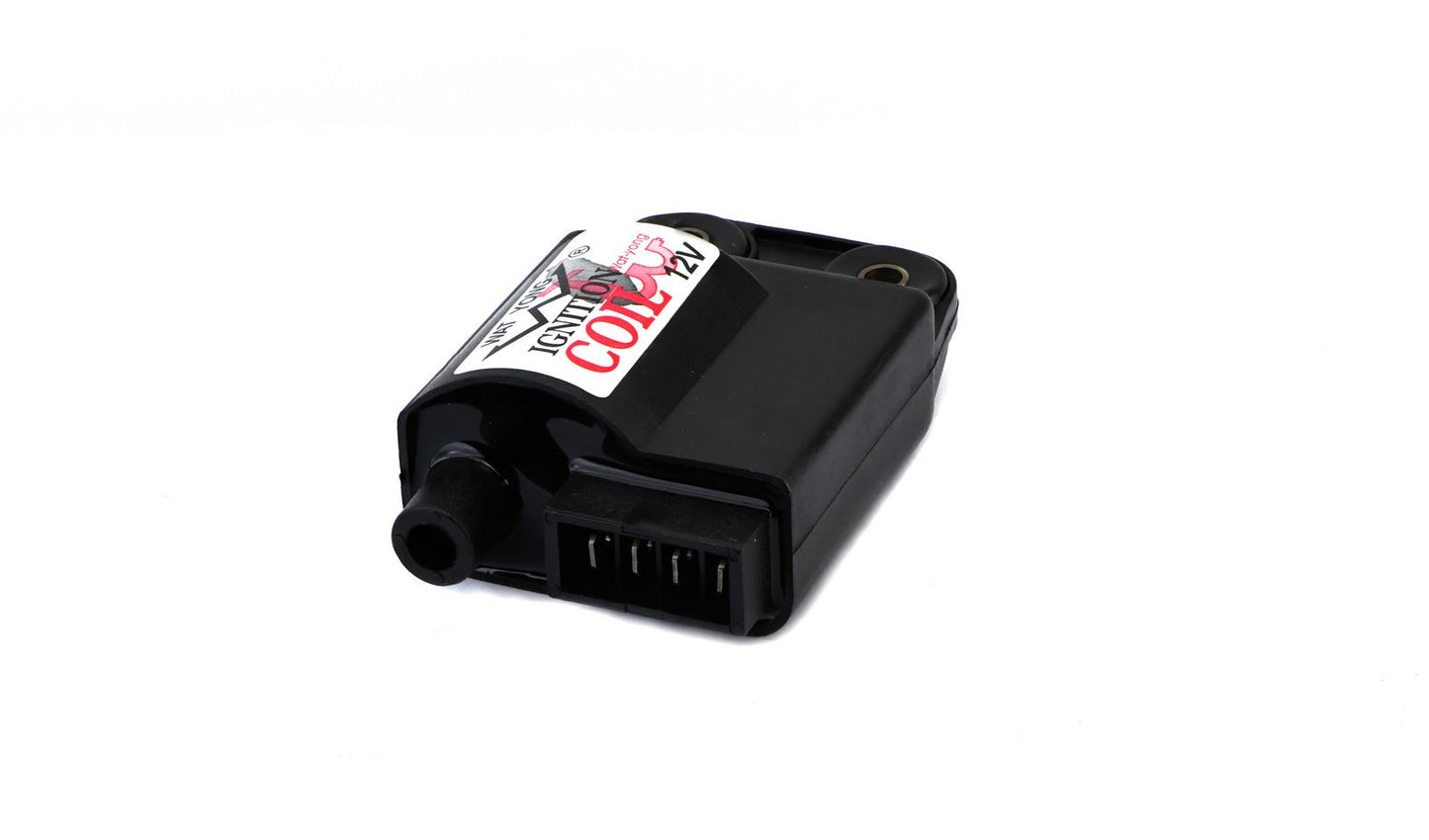 Ignition Coil 12v CDI Single for Piaggio & Gilera 4 Pin
