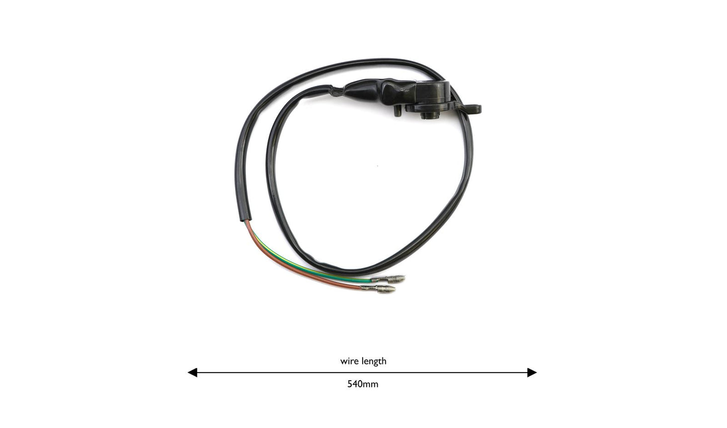 Brake Light Stop Switch Front Yamaha Drum Brake Mounts Under the Switch