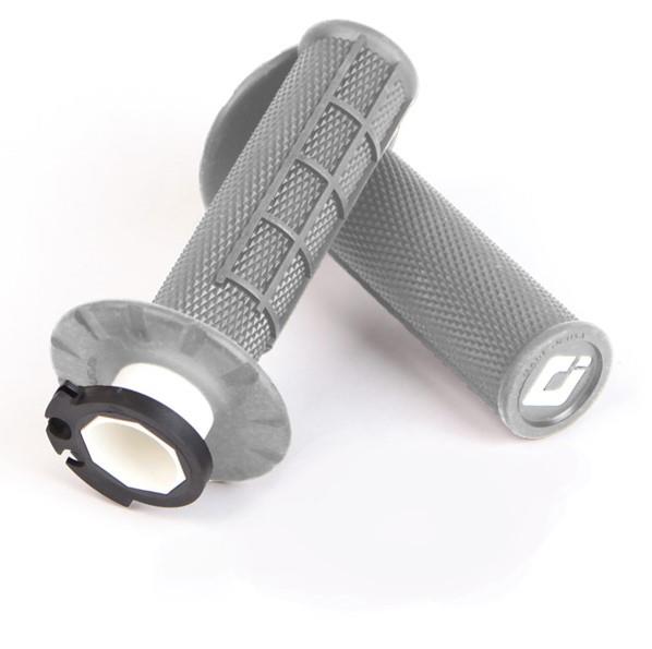 ODI Grips Half Waffle Lock On Grey (Soft)