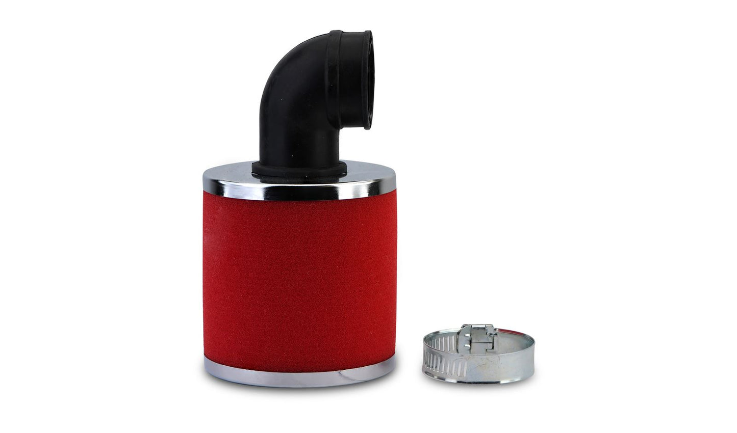 Athena Power Air Filter Foam 30mm 90' Bend Red