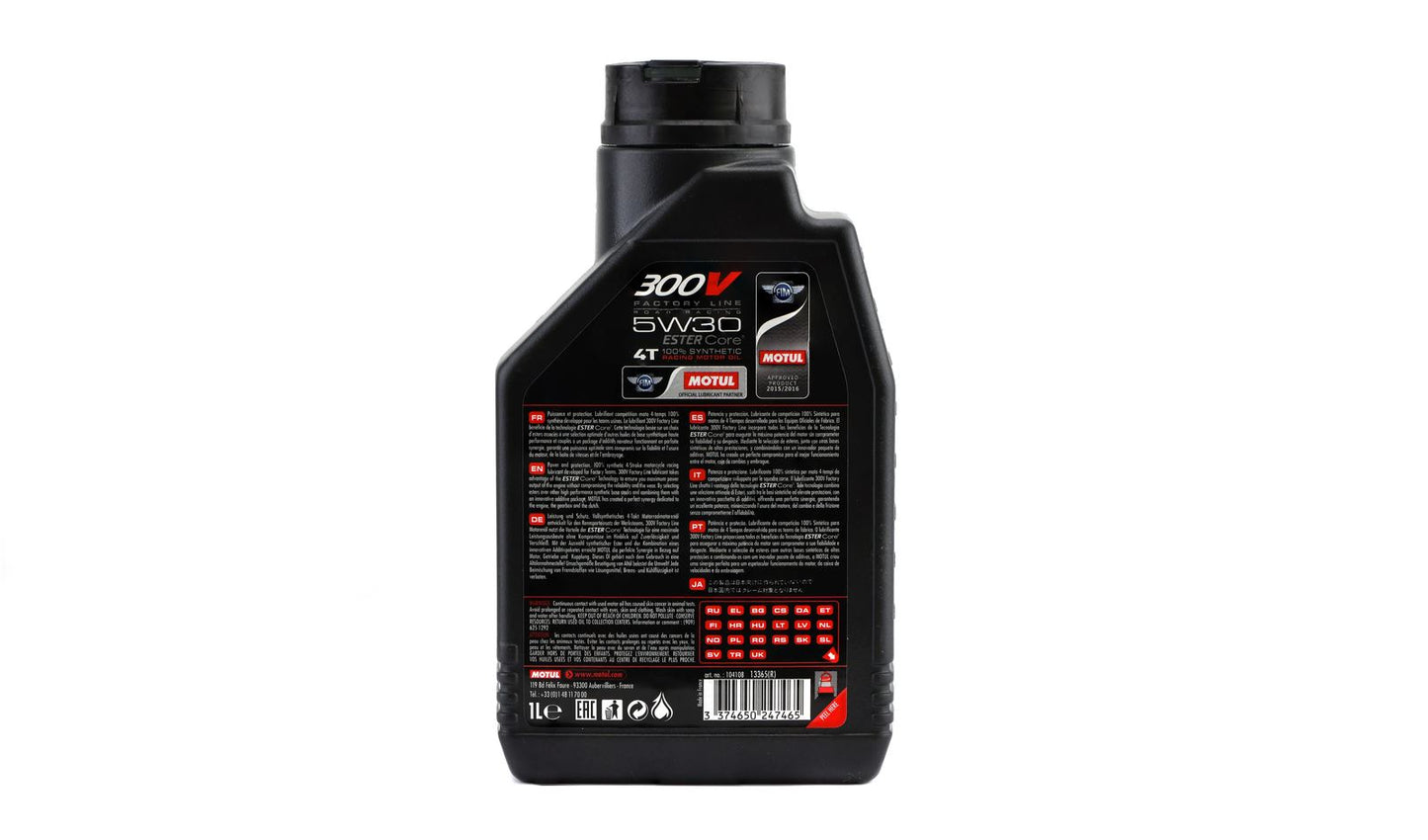 Motul 300V Factory Line 5w30 4T 100% Synthetic