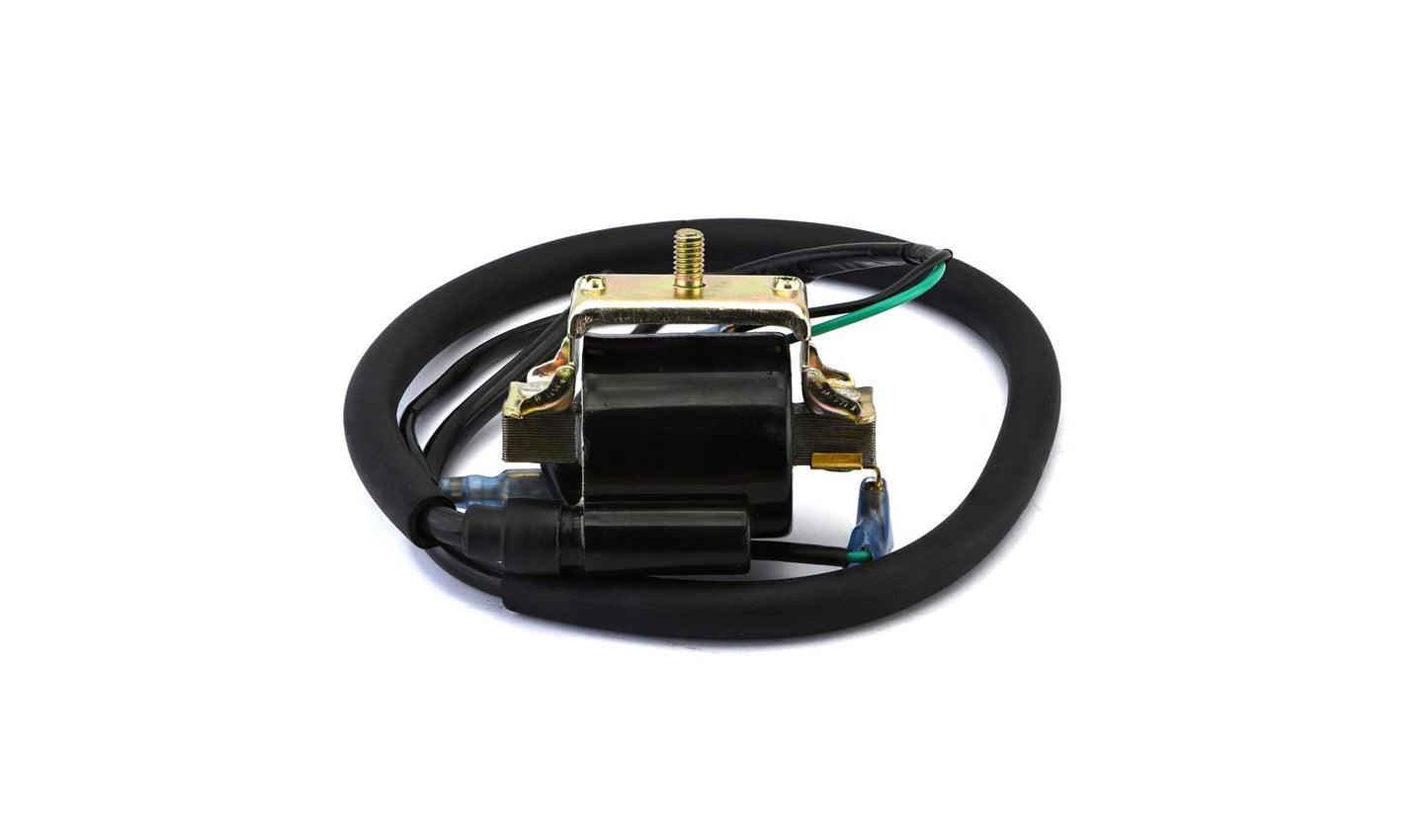 Ignition Coil 6v AC 2 Bullets Single Rear Mounting (P: 0.86Oh, S: 5.85KOh)
