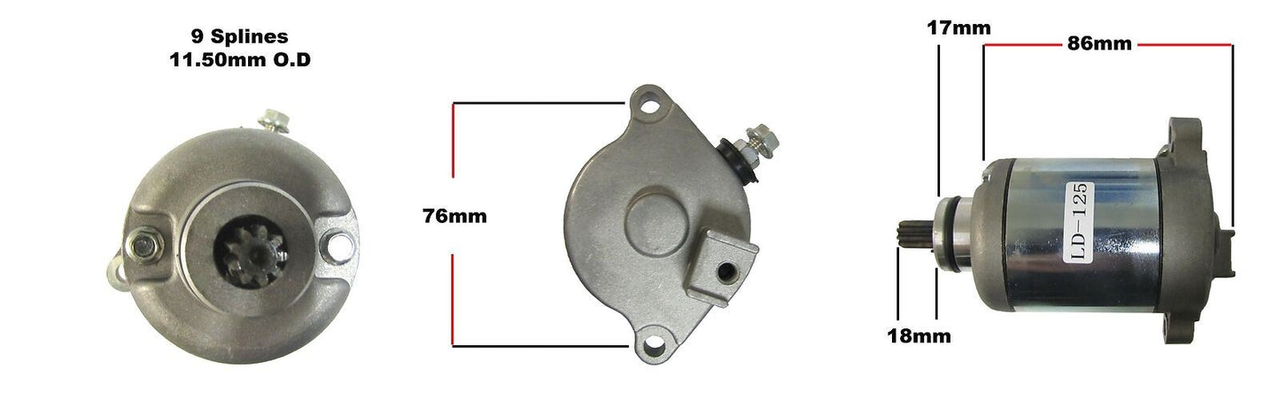 Starter Motor LD125