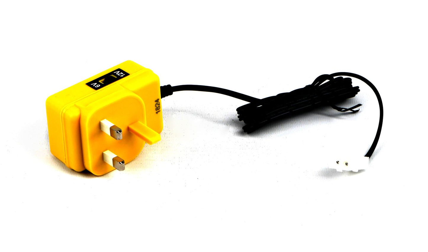 Motobatt MBBABY 6v & 12v Baby Boy Battery Charger, Auto Cut Off 500ma, Upto 20Ah Batteries
