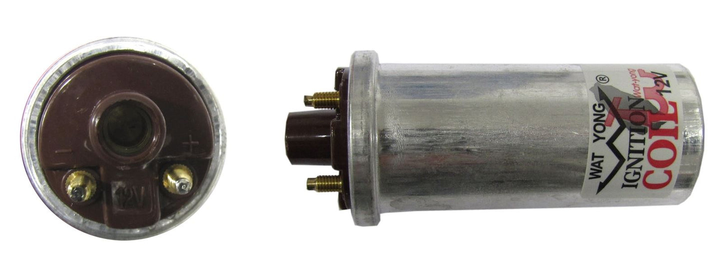 Ignition Coil 12v DC 2 Poles British Lucas