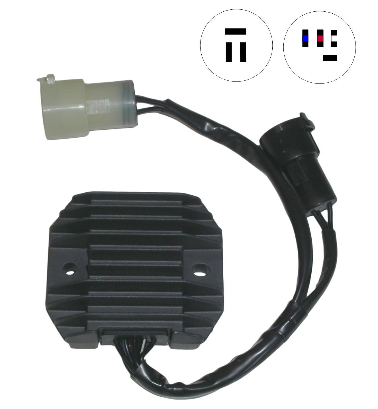 TourMax Regulator/Rectifier Kawasaki ZX-6R B1-2, ZX6RR K1, M1 03-04 OE Ref: 21066-0002