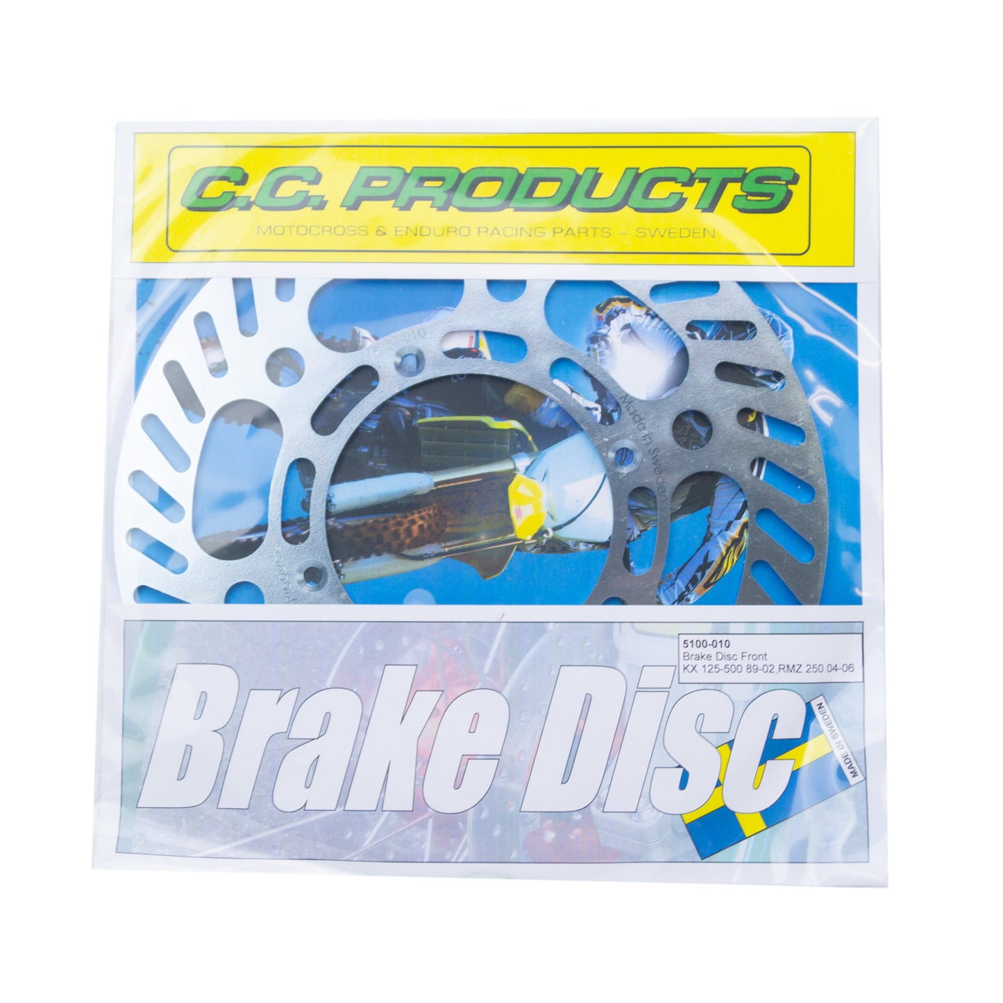 DISC BRAKE FRONT KX KDX KLX, CROSS-CENTER 5100-010, MD6015