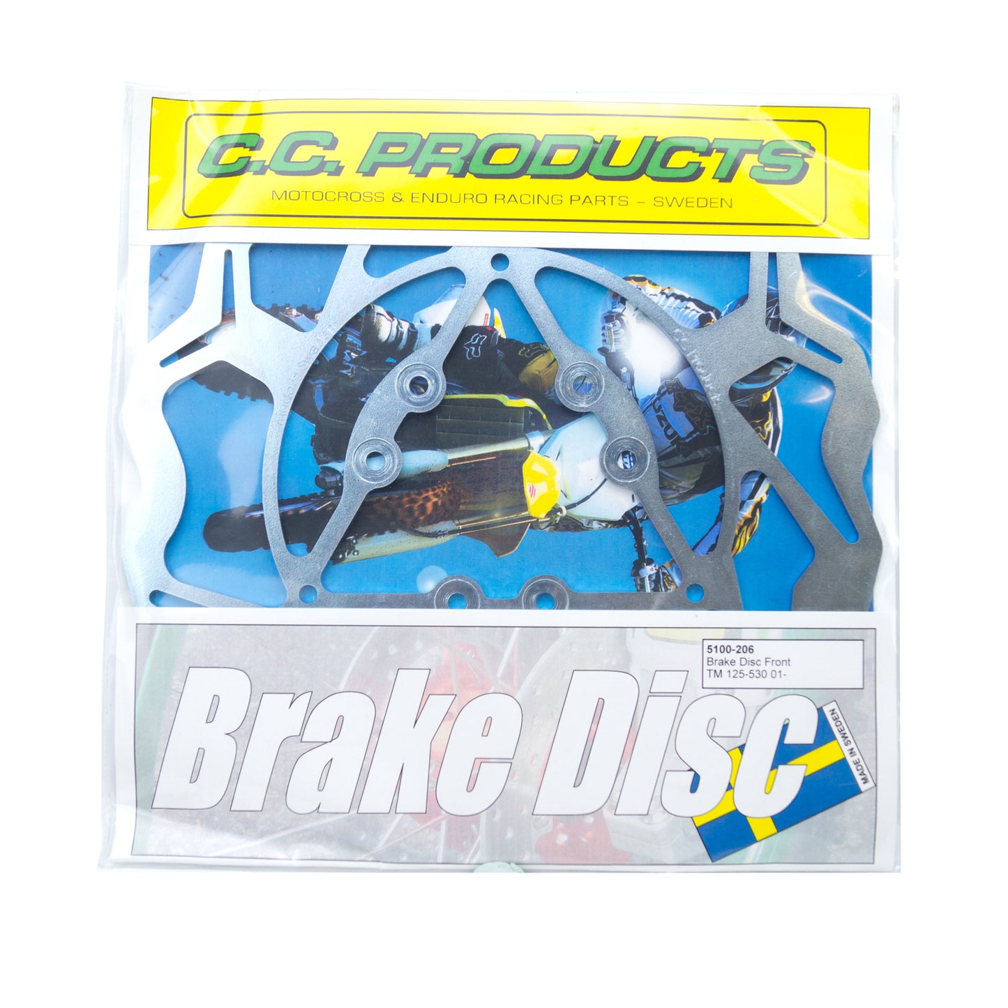 DISC BRAKE FRONT TM 01> WAVEY CROSS-CENTER PRODUCT 5100-206