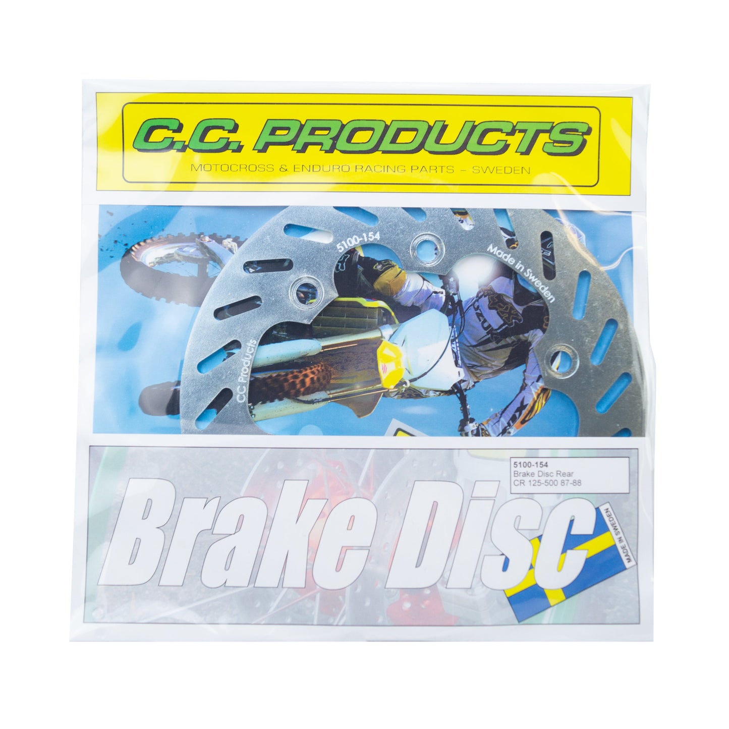 DISC BRAKE REAR CR 85-88 OEM CROSS-CENTER PRODUCT 5100-154