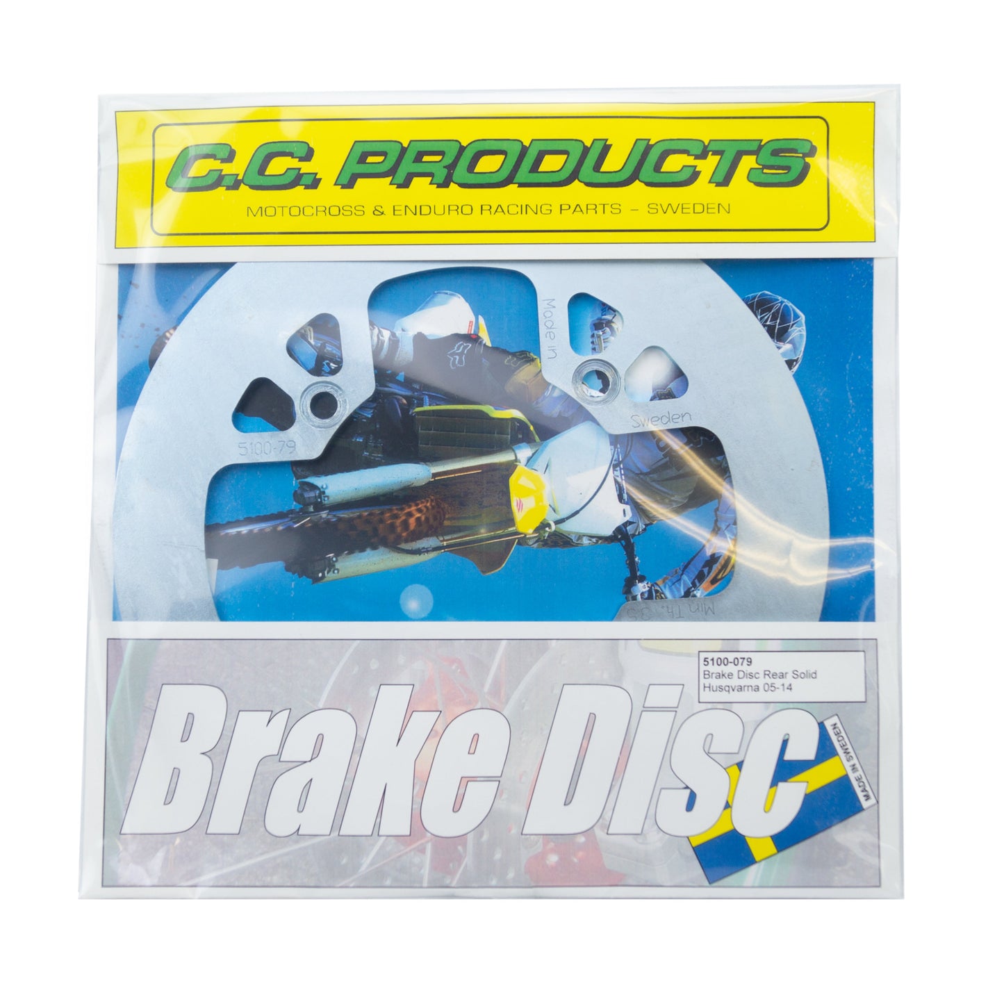 DISC BRAKE REAR HUSKY WR/CR125 11-13, TC/TE250 11-13, CROSS-CENTER PRODUCT