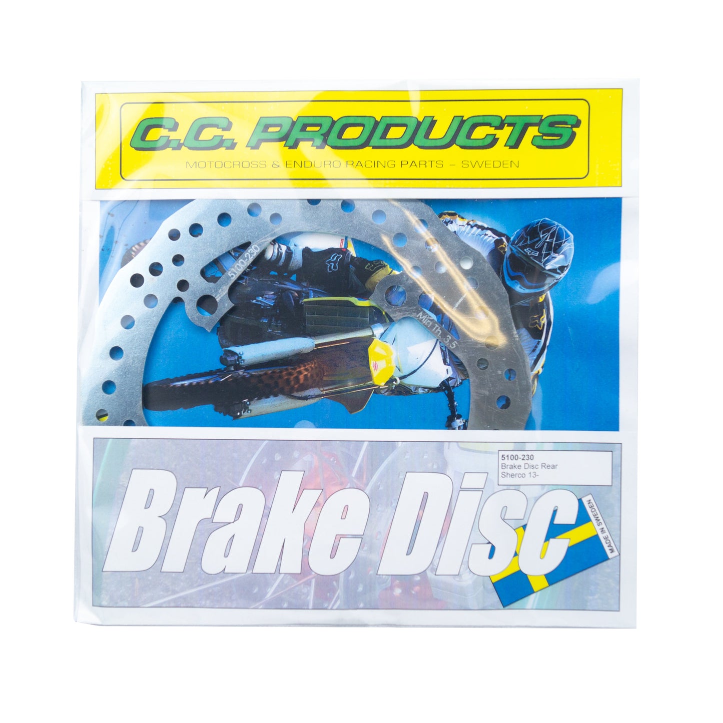 DISC BRAKE REAR SHERCO 13-ON CROSS-CENTER PRODUCT 5100-230