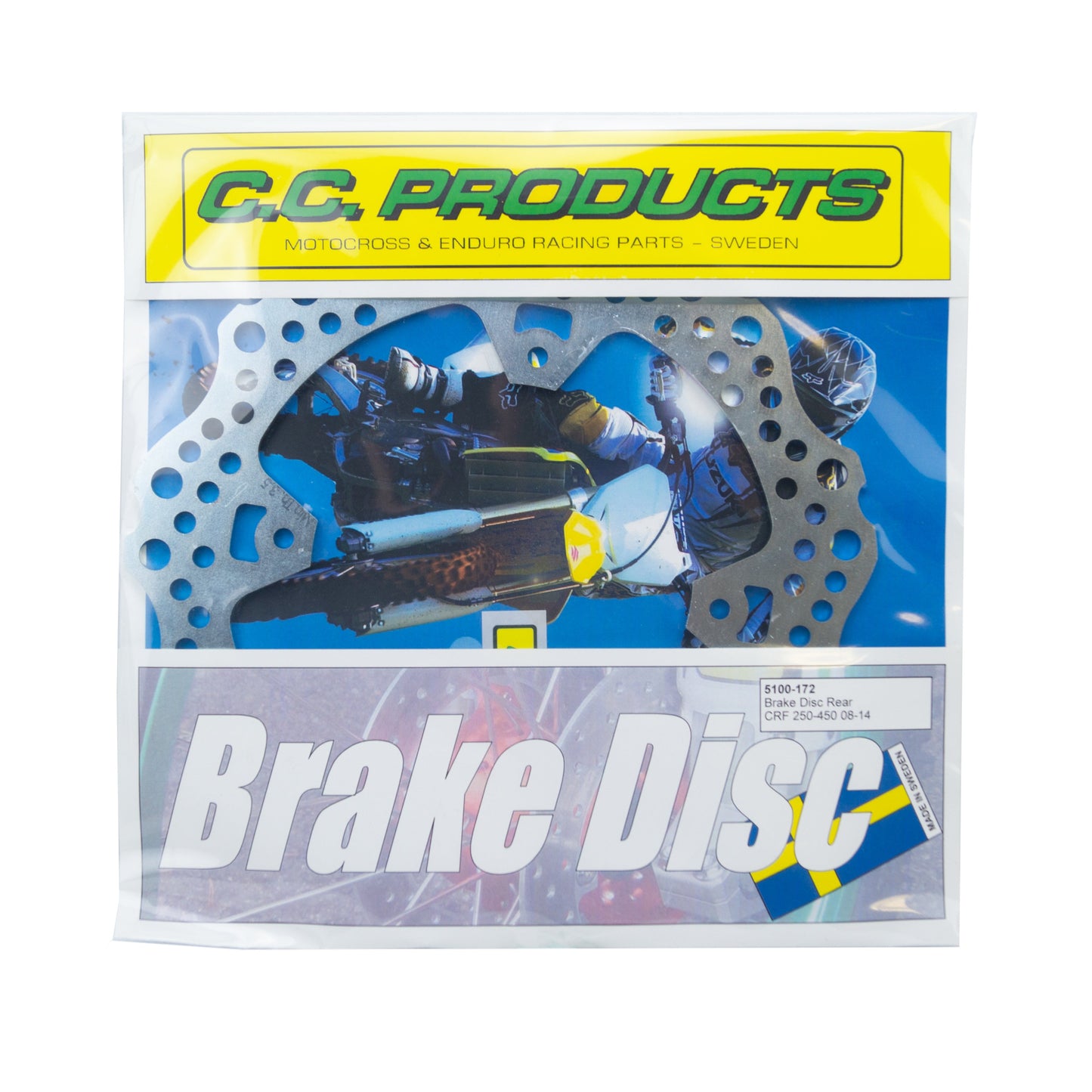 DISC BRAKE REAR CR CRF CROSS-CENTER 5100-172