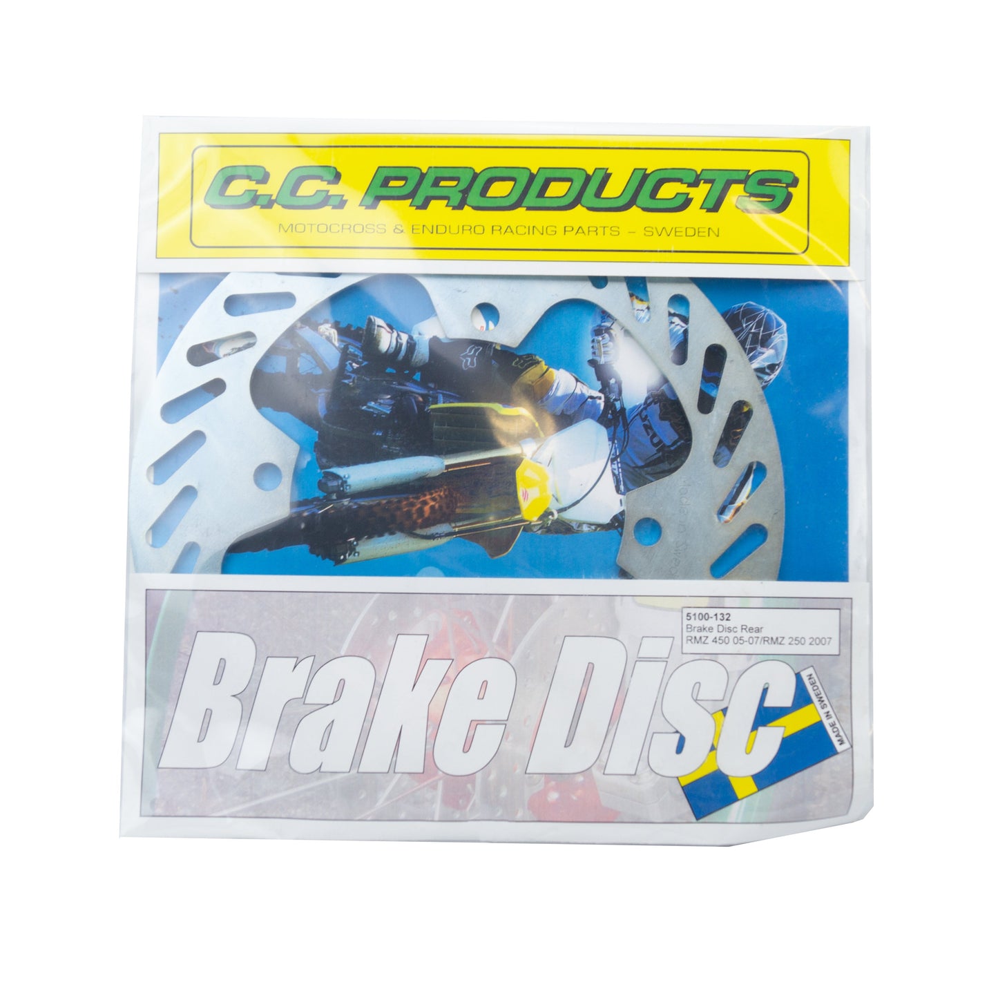 DISC BRAKE REAR SUZUKI RMZ250 07-24 RMZ450 05-24, RMX450Z 10-19, CROSS-CENTER