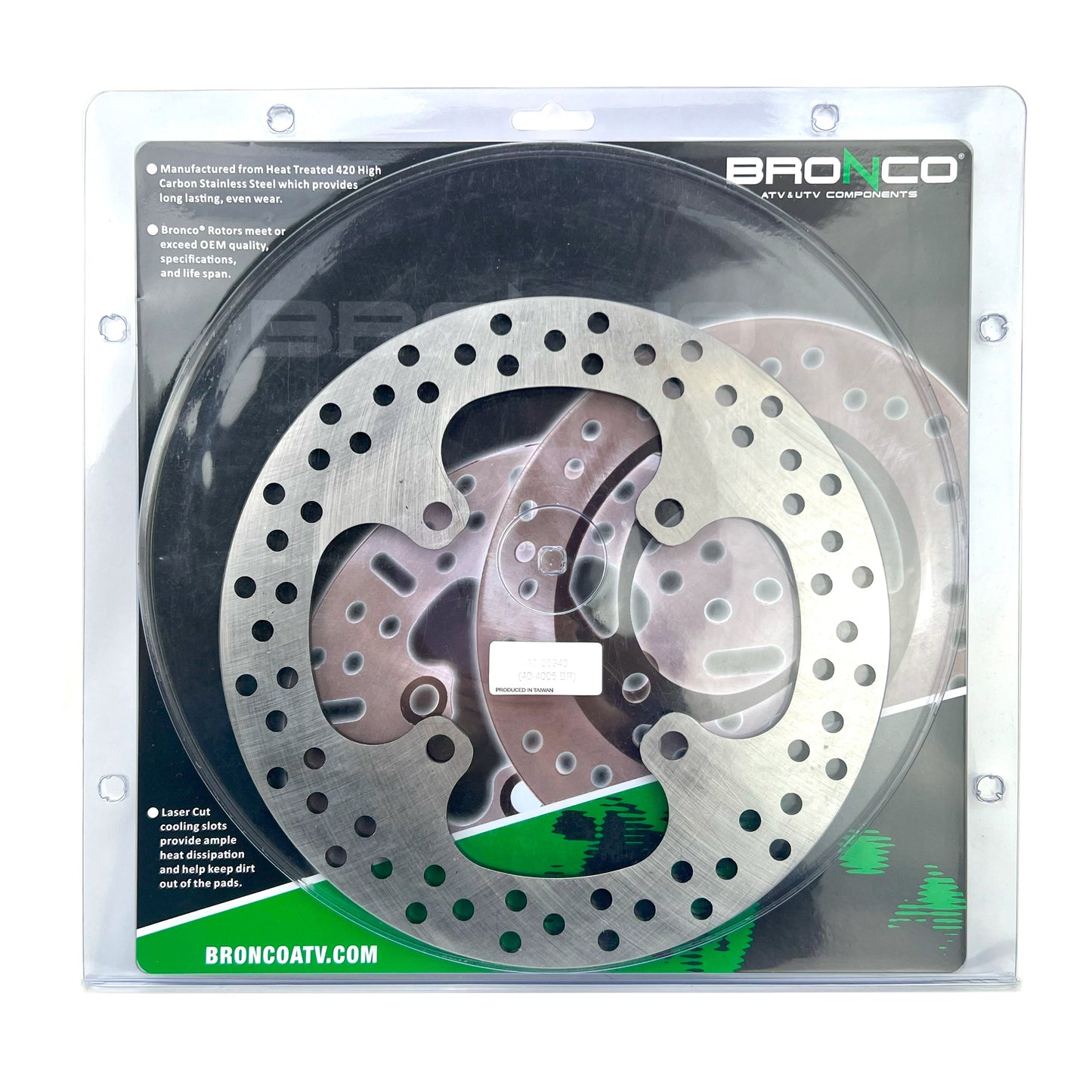 DISC BRAKE FRONT/REAR YAMAHA YXZ1000 16-18, BRONCO AT-05943