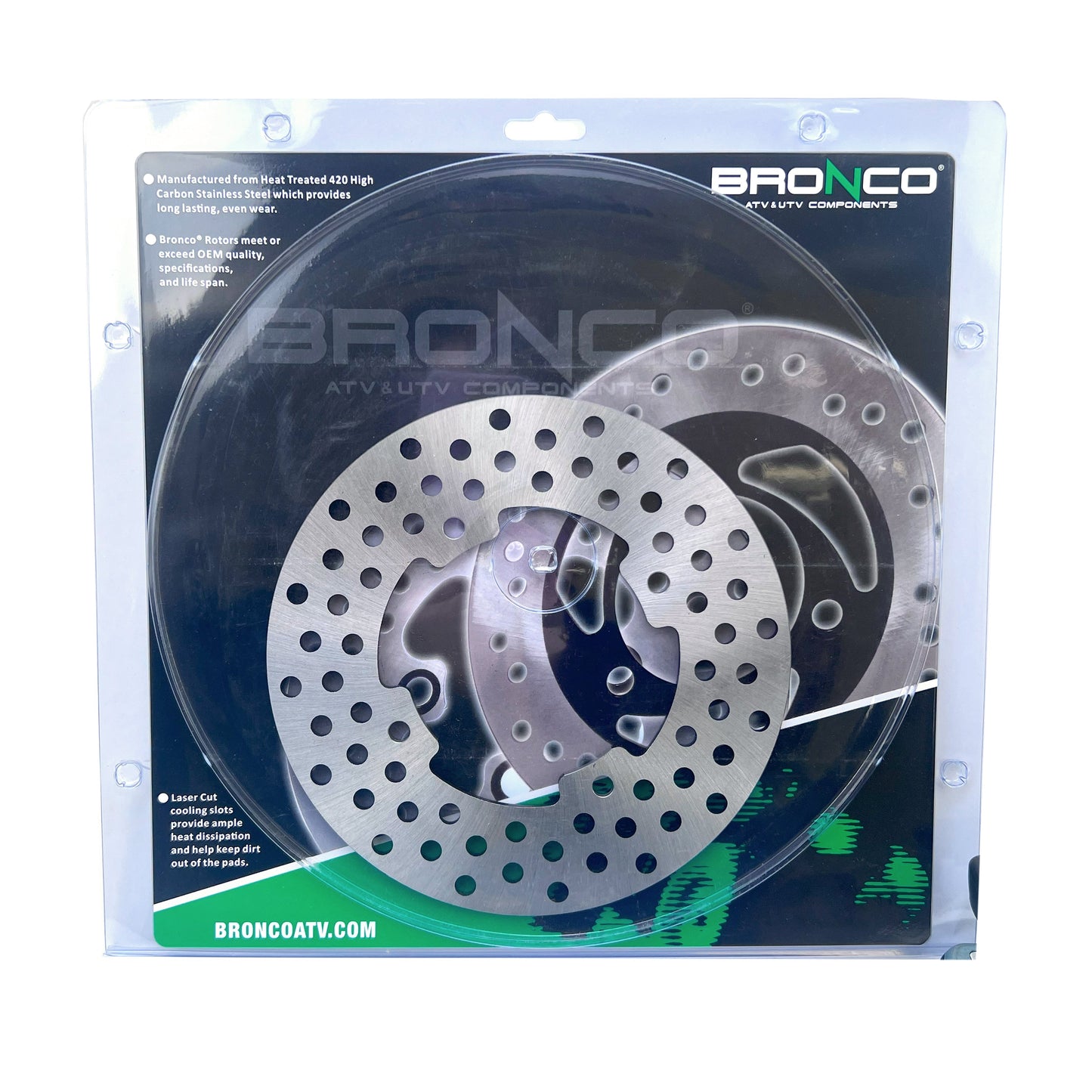 DISC BRAKE FRONT/REAR ARCTIC CAT 400-1000 13-14, BRONCO AT-05750, [MD6375D]