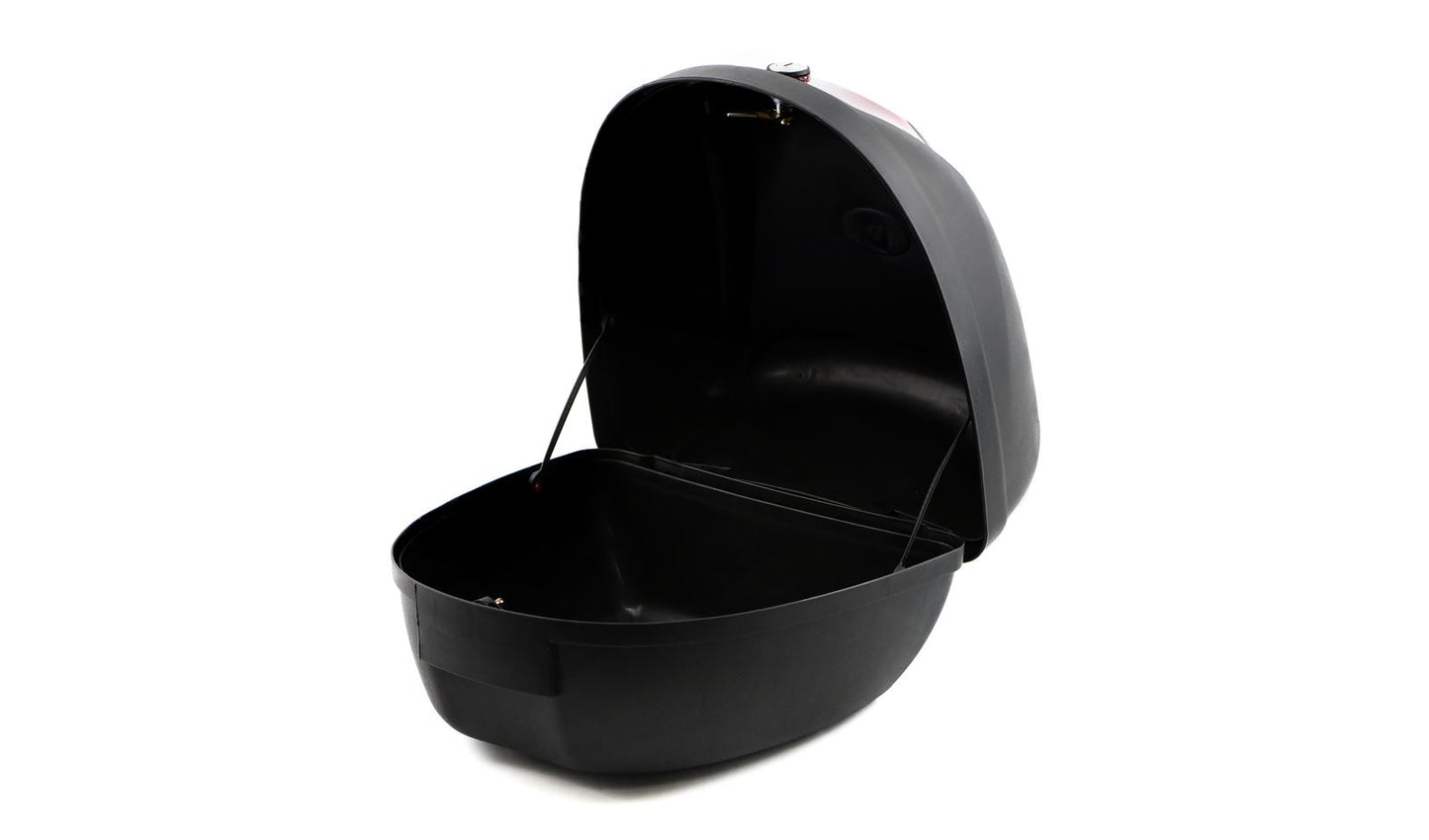 Top Box Medium 28L (Fits 1 Helmet) With Detachable Rack [See comments for fittings]