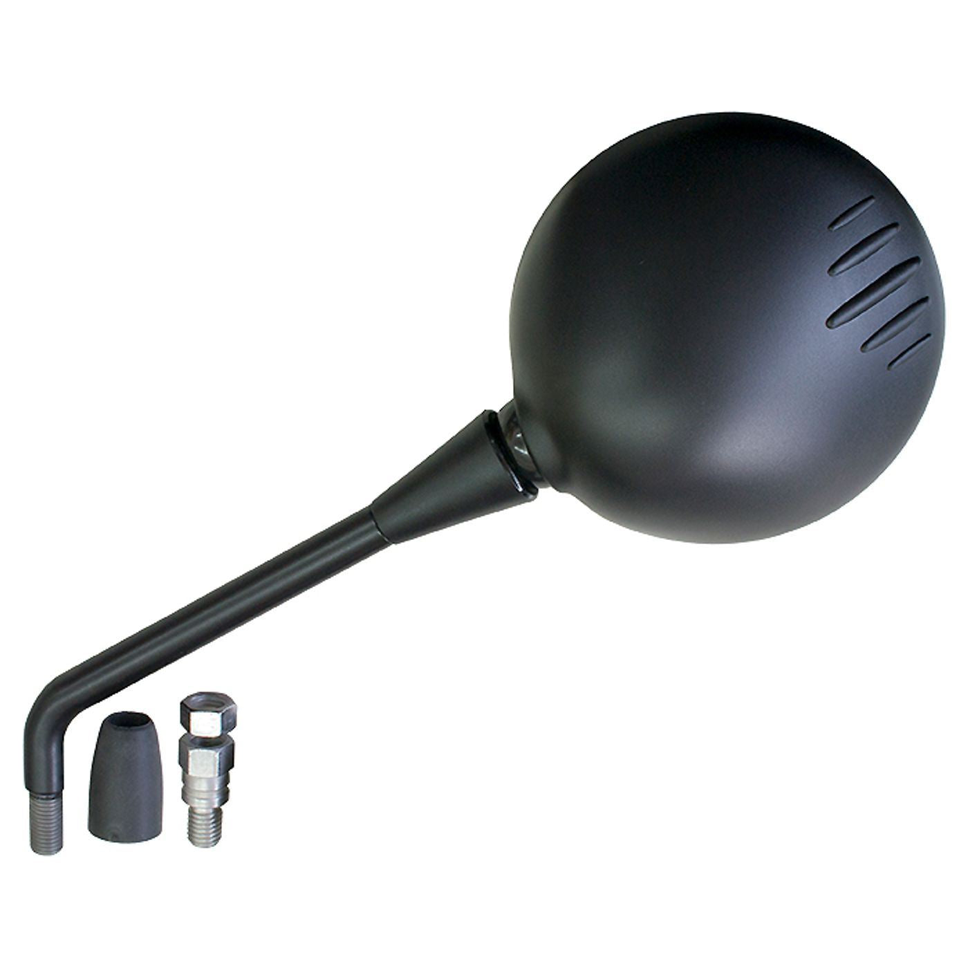 Mirror Left or Right 10mm Black BMW R1200GS 02-12 (K25), R1200GS Adventure 02-13 (K25), R nineT Scrambler 15-18 (K23), R nineT Urban 16-18 (K33) (E-Marked) OE Refs: 51168358967, 51167698437, 51167698694, 51167673983, 51167673982