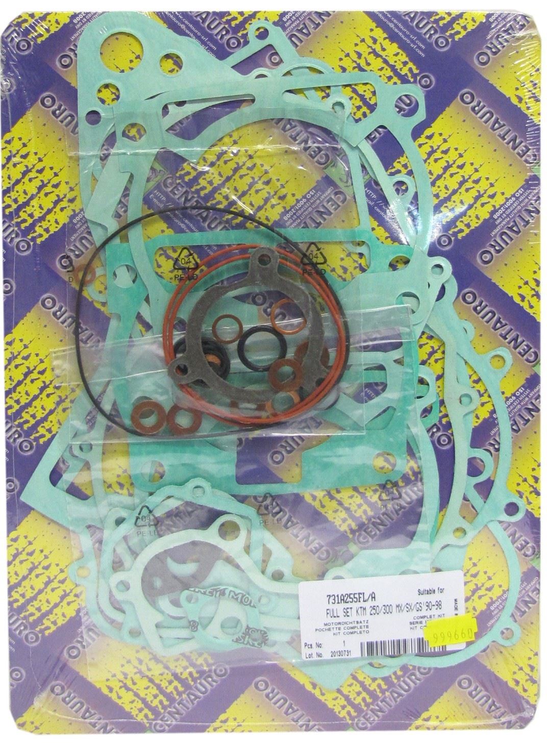 Centauro Full Gasket Set KTM 250 EGS 90-94, EXC 90-98, MX 90-94, SX 94-98, 300 E XC 90-98